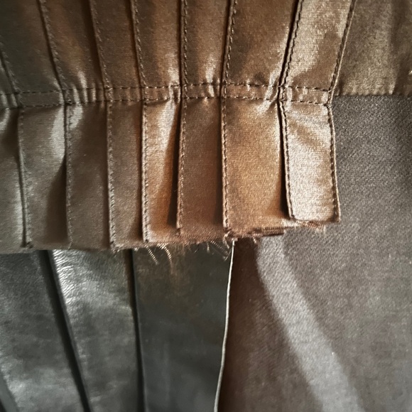 XSOLDX Stunning Derek Lam pleated leather LBD - Picture 11 of 11